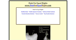 Desktop Screenshot of dadsforequalrights.com